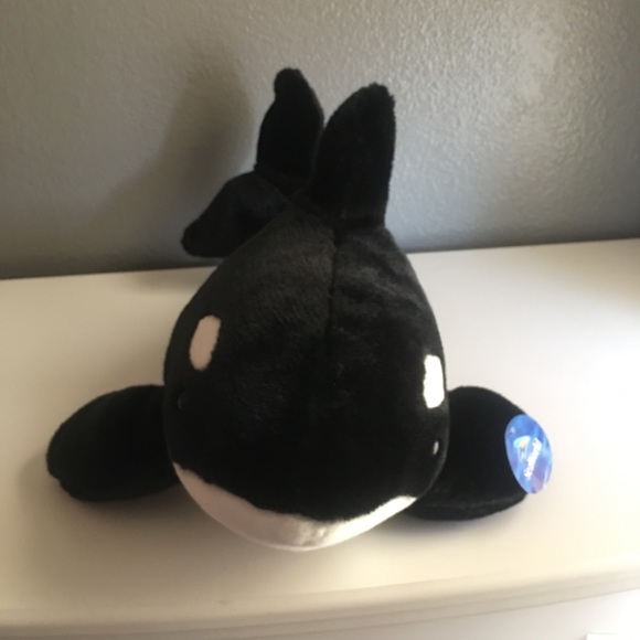 seaworld orca plush